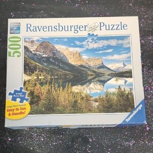 Ravensburger 500 Piece Puzzle with Blue Sky and Green Forest
